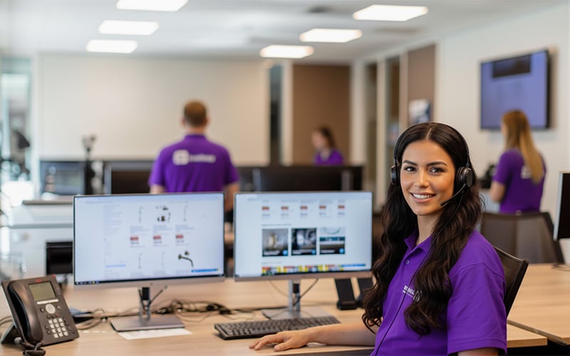 Klantenservice medewerkster