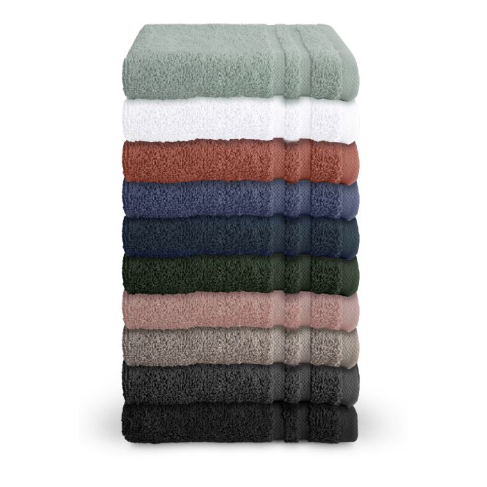 Bath Basics gastendoek 30x50cm wit (2 stuks)