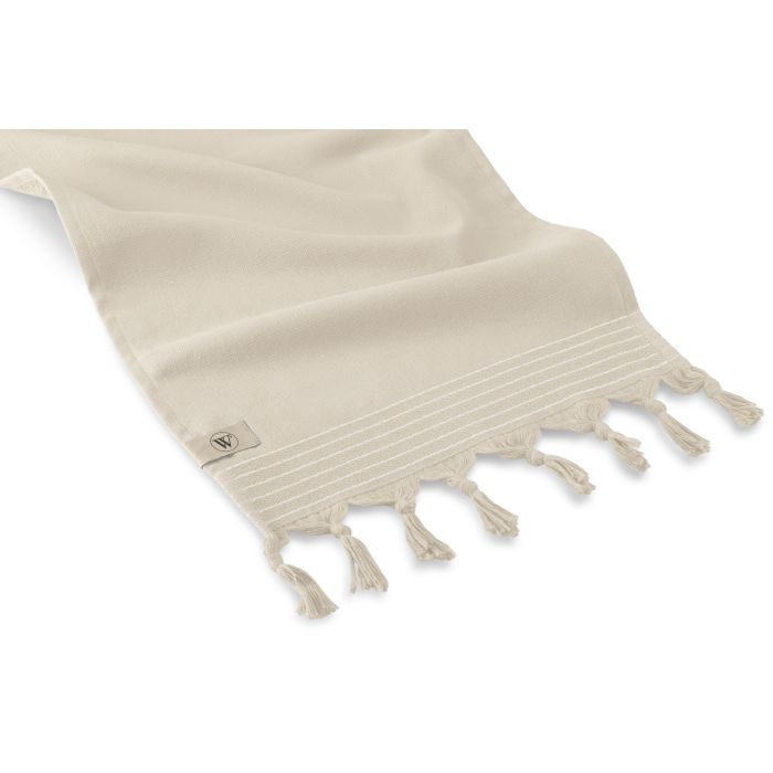 Soft Cotton Hamam gastendoek 30x50cm kiezelgrijs (2 stuks)
