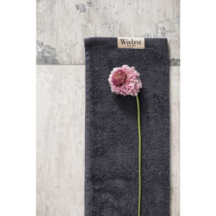 Soft Cotton gastendoek 30x50cm antraciet (2 stuks)