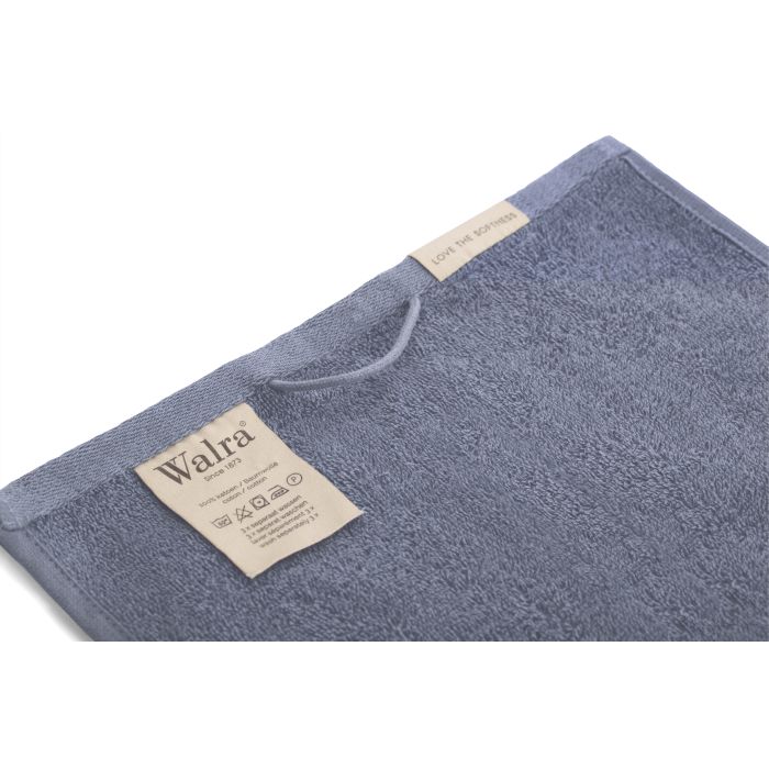 Soft Cotton gastendoek 30x50cm indigo (2 stuks)