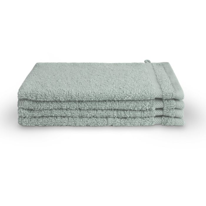 Bath Basics washand 16x21cm zeeblauw (4 stuks)