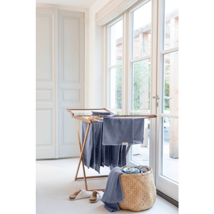 Soft Cotton washand 16x21cm indigo (2 stuks)
