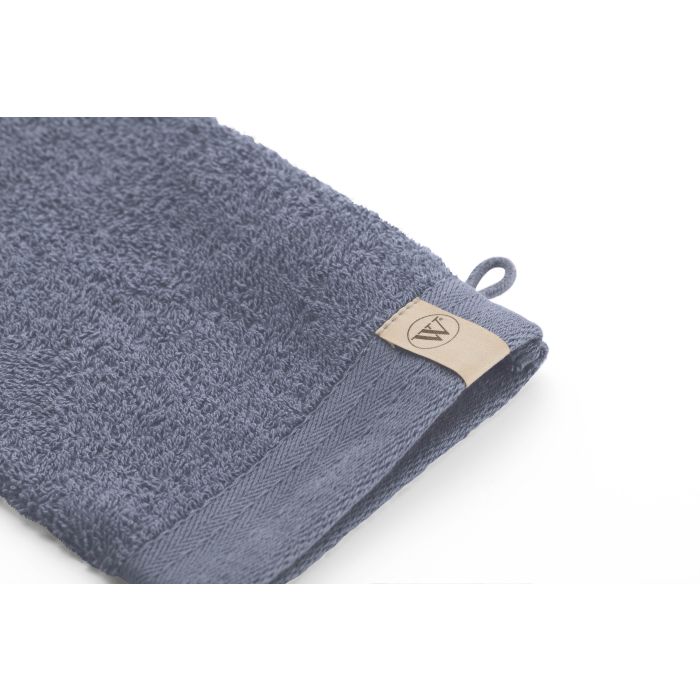 Soft Cotton washand 16x21cm indigo (2 stuks)