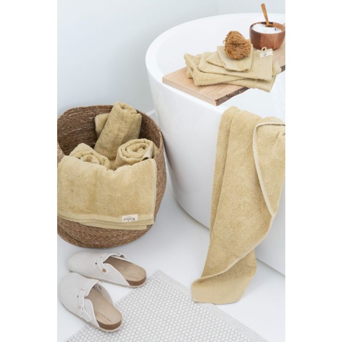 Soft Cotton washand 16x21cm maisgeel (2 stuks)
