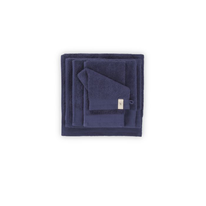 Soft Cotton washand 16x21cm navy (2 stuks)