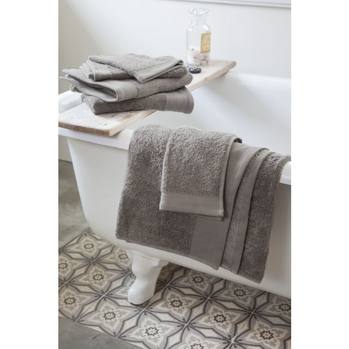 Soft Cotton washand 16x21cm taupe (2 stuks)