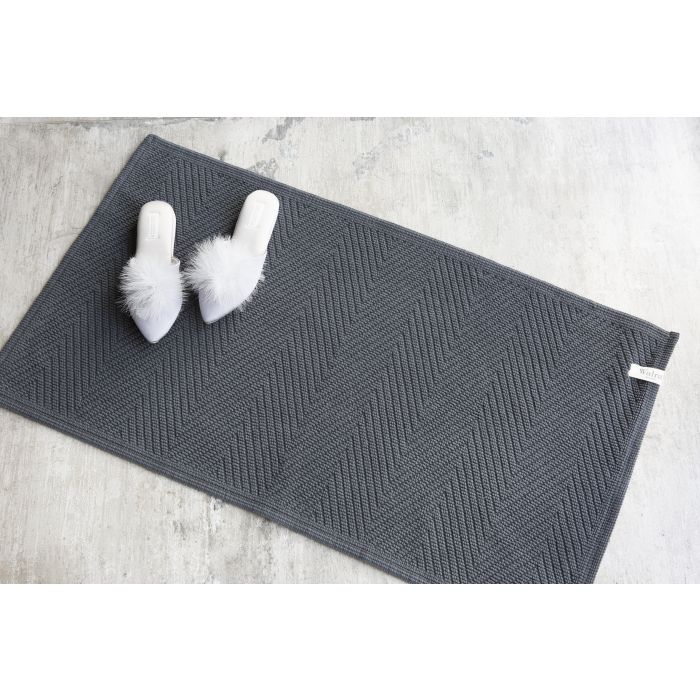Soft Cotton badmat 60x100cm antraciet