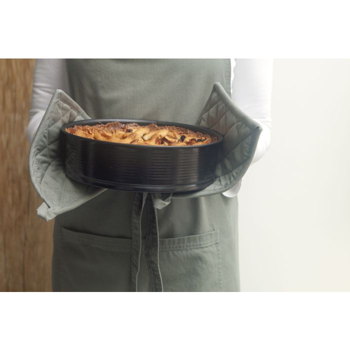 Cook and Trial pannenlap 20x20cm legergroen (2 stuks)