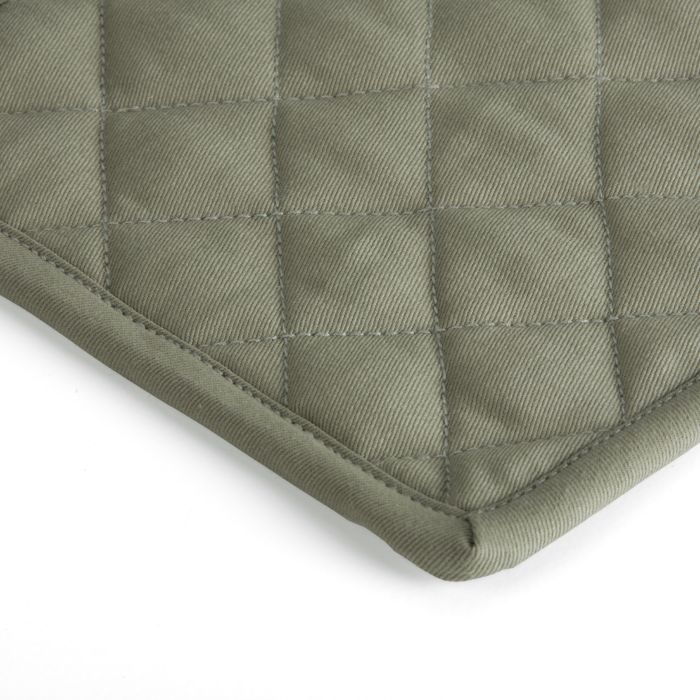 Cook and Trial pannenlap 20x20cm legergroen (2 stuks)
