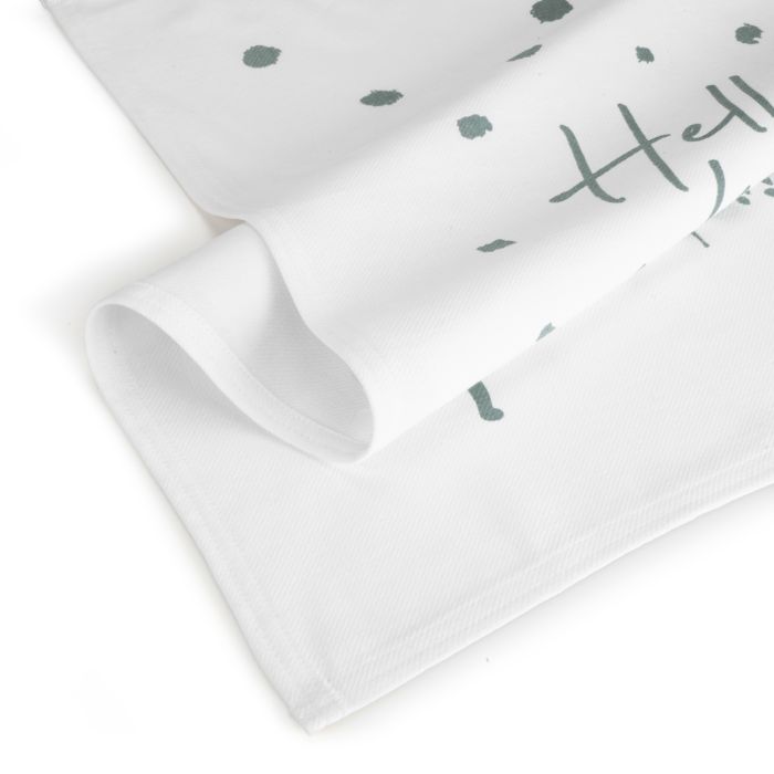 Hello Winter keukenset 50x70cm jade (3 stuks)