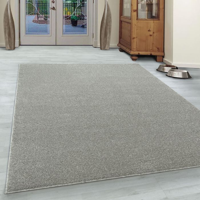Ata vloerkleed laagpolig rechthoek 240x340cm crème