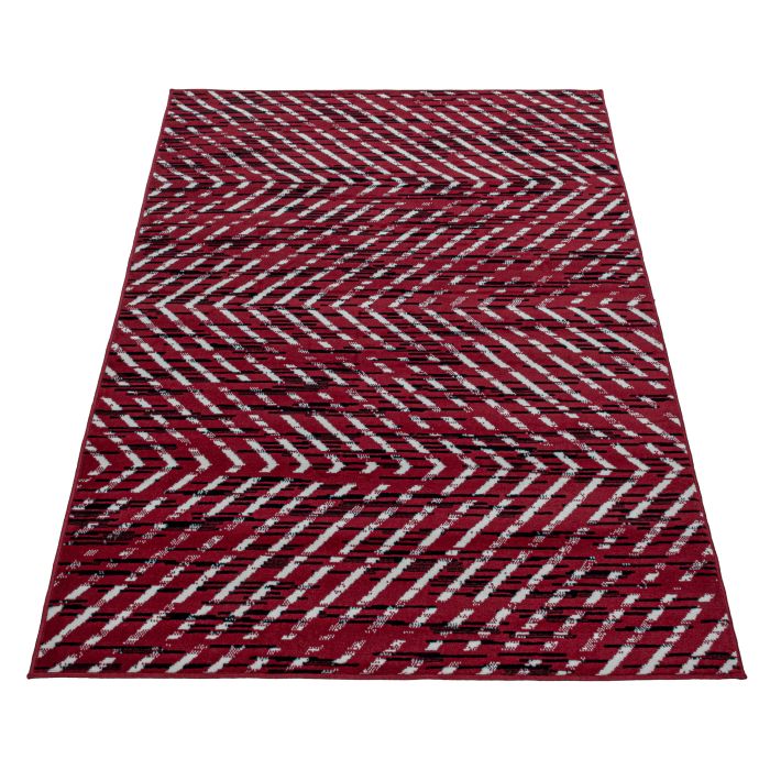 Base Swift vloerkleed laagpolig rechthoek 80x150cm rood