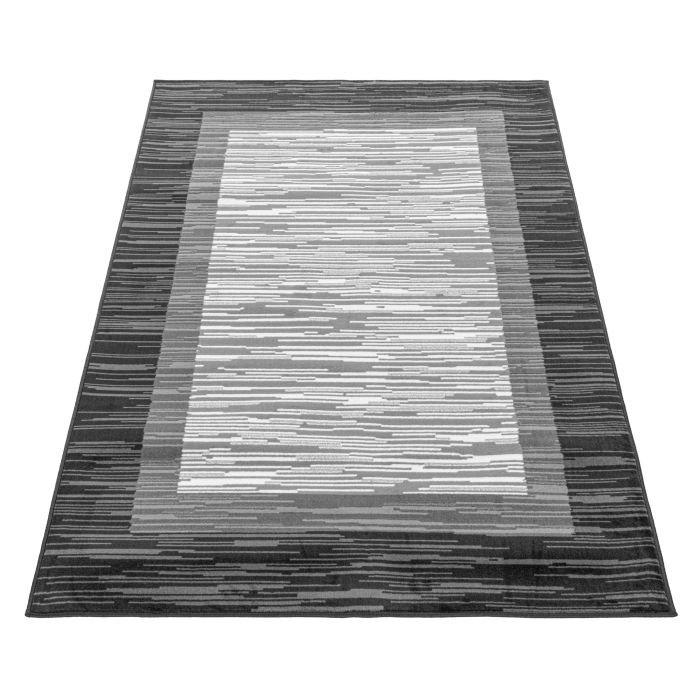 Base Care vloerkleed laagpolig rechthoek 240x340cm grijs