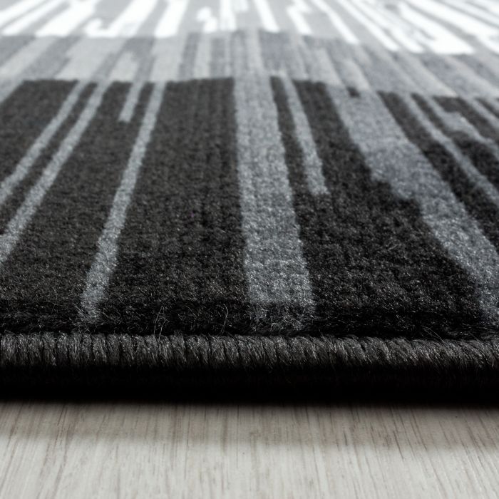 Base Care vloerkleed laagpolig rechthoek 240x340cm grijs
