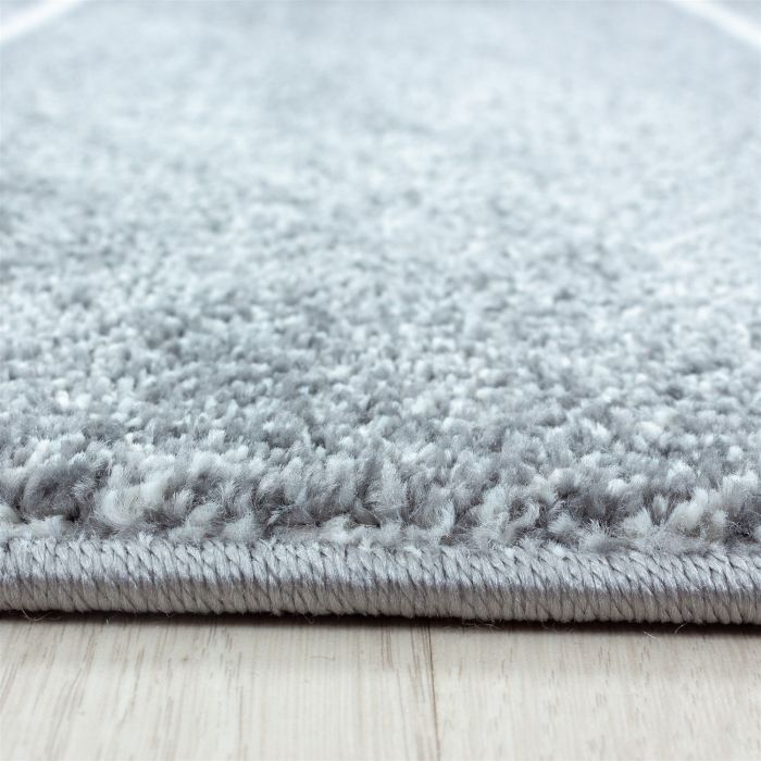 Beta Walx vloerkleed laagpolig rechthoek 160x230cm grijs