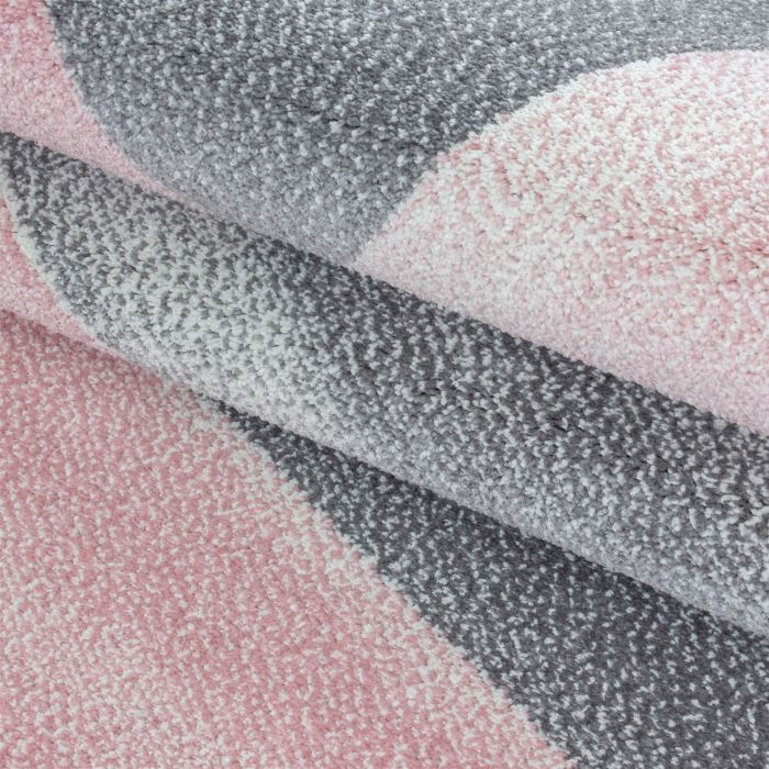Beta Bakla vloerkleed laagpolig rechthoek 160x230cm roze
