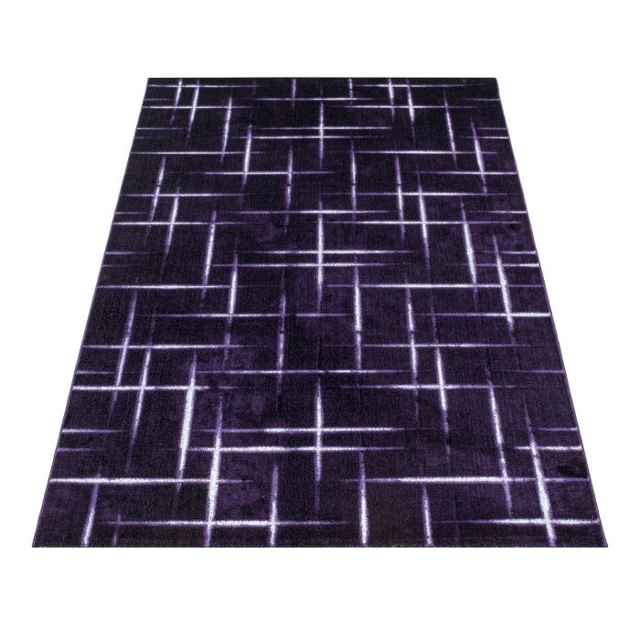 Costa Fisk vloerkleed laagpolig rechthoek 140x200cm lila