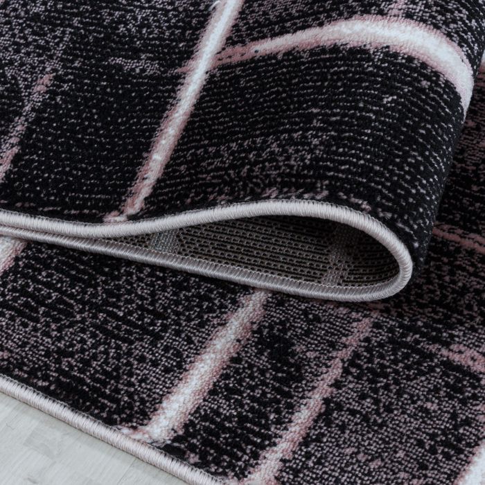 Costa Fisk vloerkleed laagpolig rechthoek 80x150cm roze