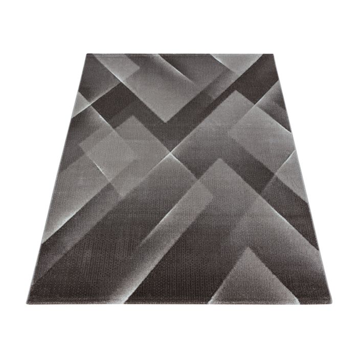Costa Carp vloerkleed laagpolig rechthoek 200x290cm bruin
