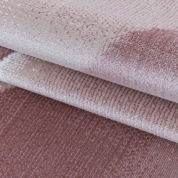 Costa Carp vloerkleed laagpolig rechthoek 80x150cm roze