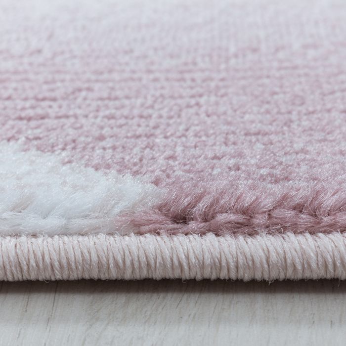 Costa Carp vloerkleed laagpolig rechthoek 240x340cm roze