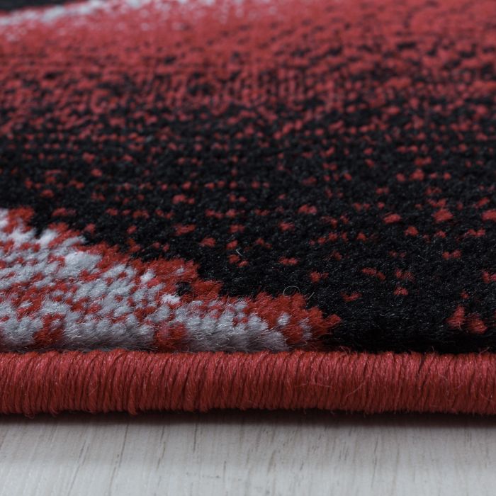 Costa Carp vloerkleed laagpolig rechthoek 240x340cm rood