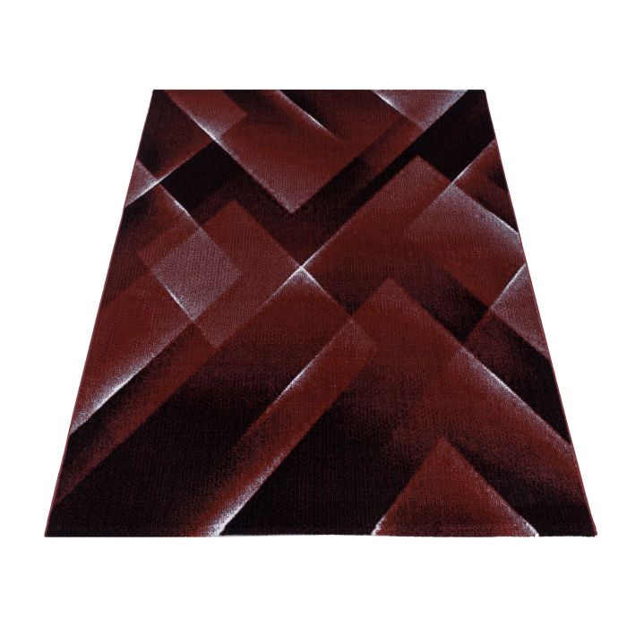 Costa Carp vloerkleed laagpolig rechthoek 240x340cm rood
