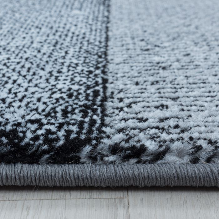 Costa Duva vloerkleed laagpolig rechthoek 120x170cm zwart