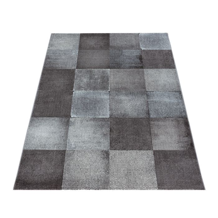 Costa Duva vloerkleed laagpolig rechthoek 240x340cm bruin