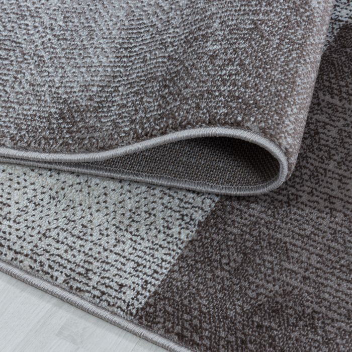 Costa Duva vloerkleed laagpolig rechthoek 240x340cm bruin