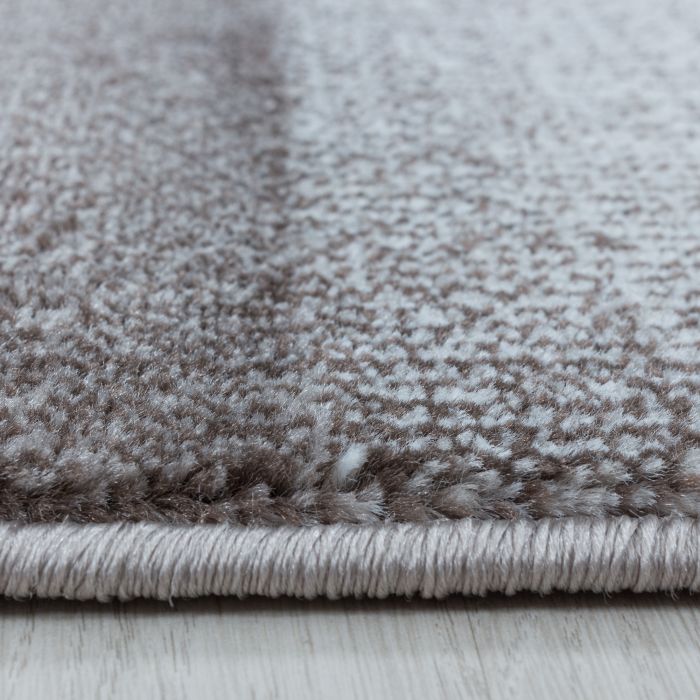 Costa Duva vloerkleed laagpolig rechthoek 240x340cm bruin