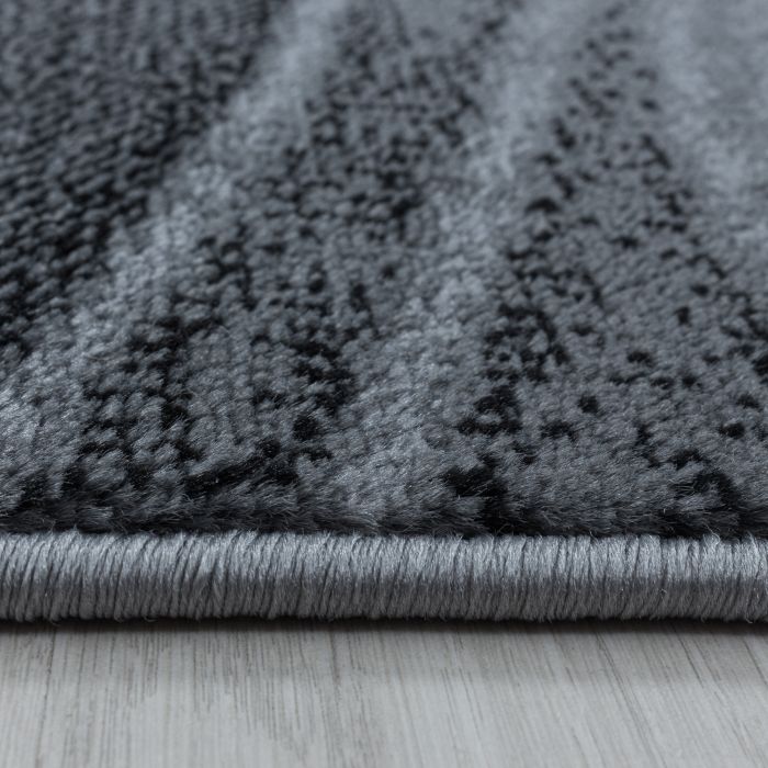 Costa Dalgy vloerkleed laagpolig rechthoek 160x230cm zwart