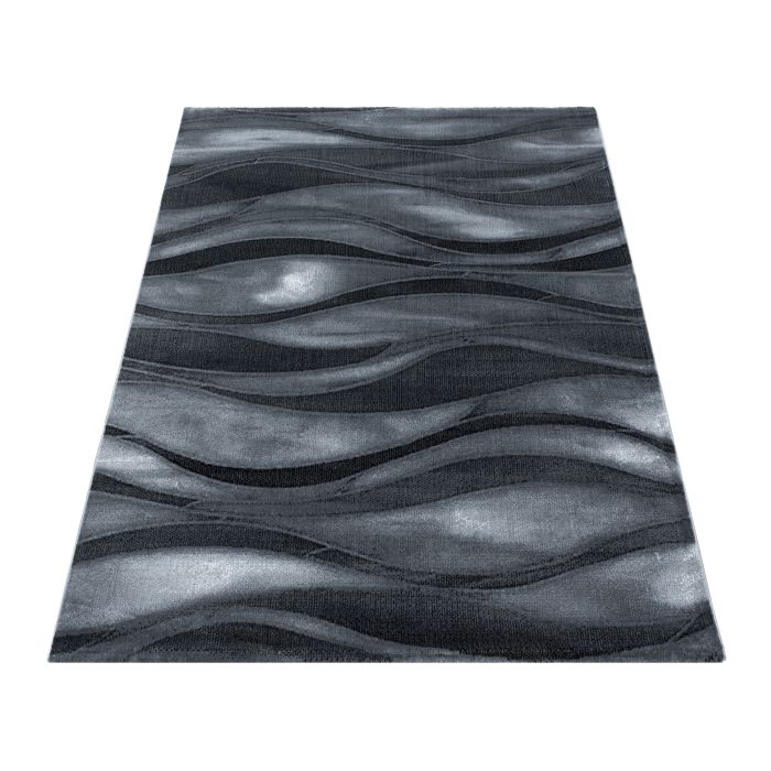 Costa Dalgy vloerkleed laagpolig rechthoek 160x230cm zwart