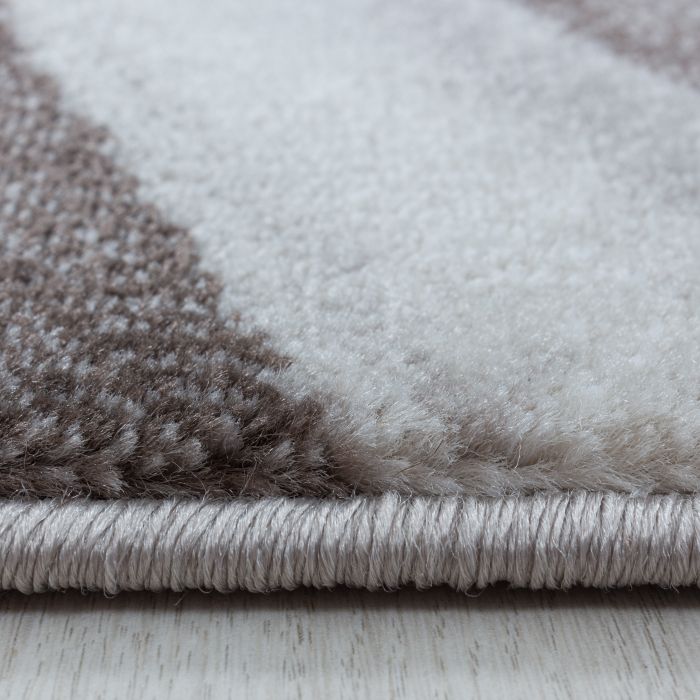 Costa Dalgy vloerkleed laagpolig rechthoek 120x170cm bruin