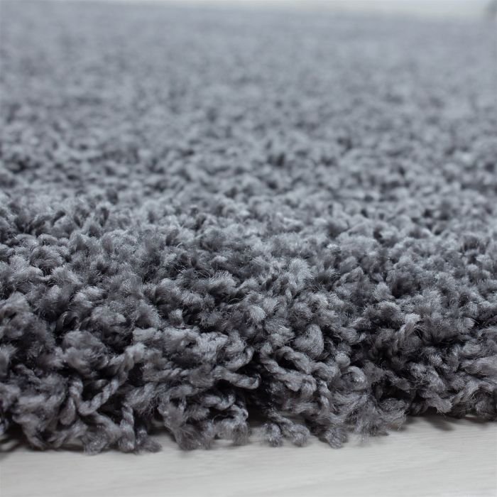 Dream Shaggy vloerkleed hoogpolig rechthoek 65x130cm grijs