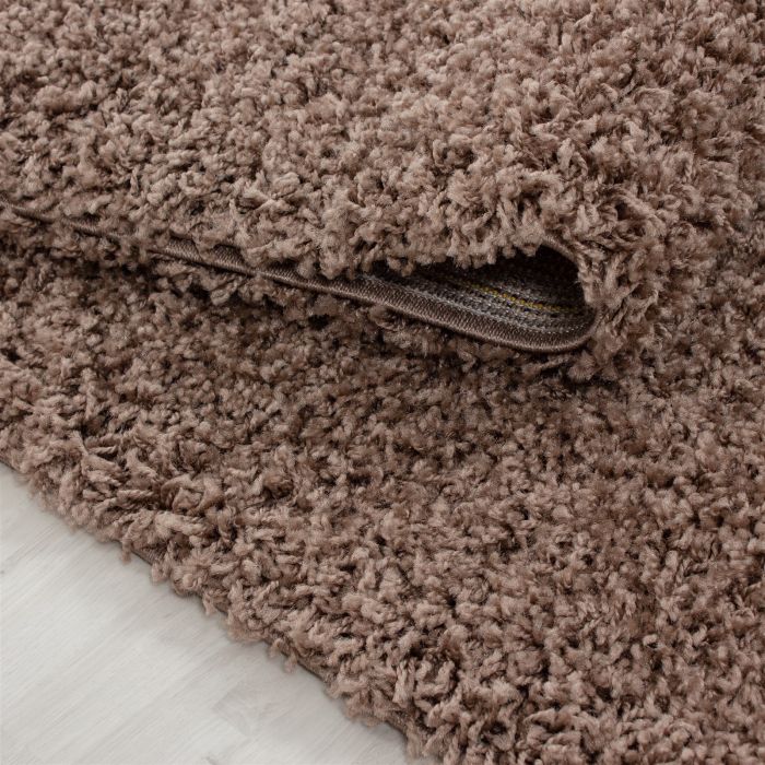 Dream Shaggy vloerkleed hoogpolig rechthoek 120x170cm mokka