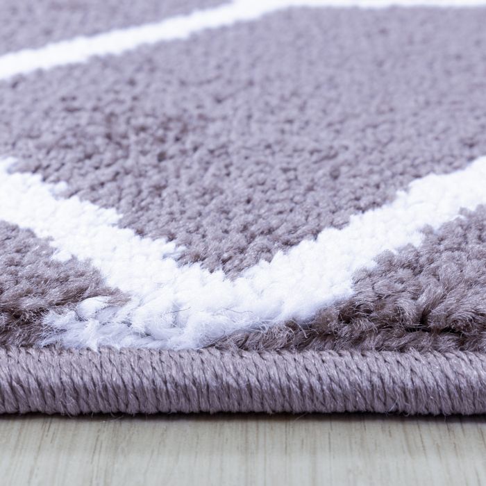 Efor Okta vloerkleed laagpolig rechthoek 160x230cm violet