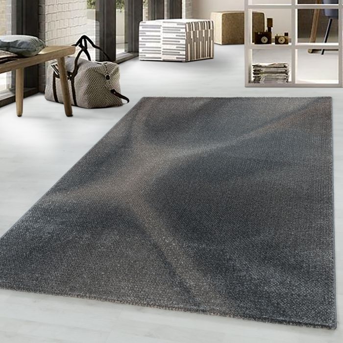 Efor Galax vloerkleed laagpolig rechthoek 240x340cm bruin