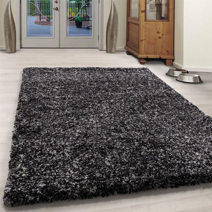Enjoy Shaggy vloerkleed hoogpolig rechthoek 200x290cm antraciet