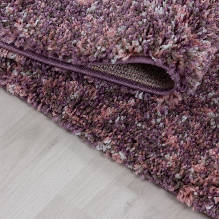 Enjoy Shaggy vloerkleed hoogpolig rechthoek 120x170cm roze