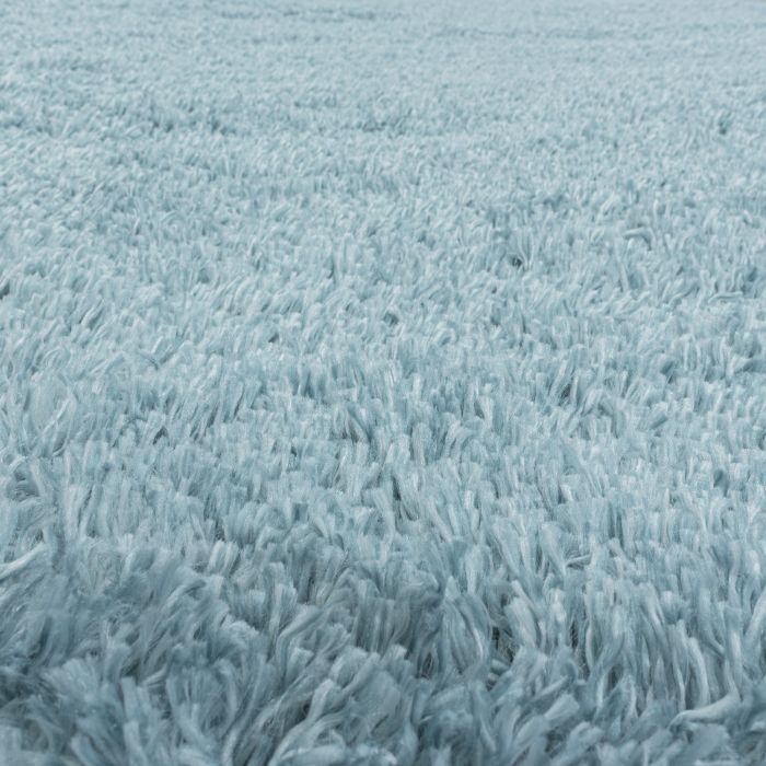 Fluffy Shaggy vloerkleed hoogpolig rechthoek 140x200cm blauw