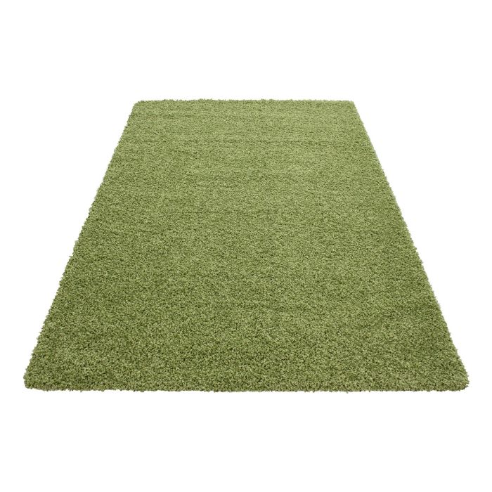 Life Shaggy vloerkleed hoogpolig rechthoek 200x290cm groen