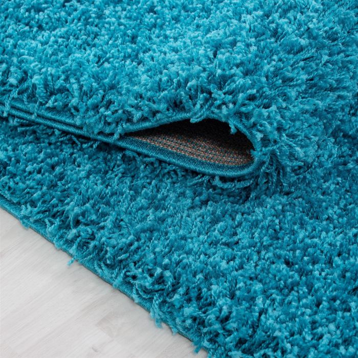 Life Shaggy vloerkleed hoogpolig rechthoek 200x290cm turquoise