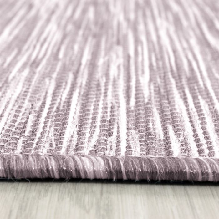 Mambo buitenkleed platgeweven rechthoek 140x200cm roze