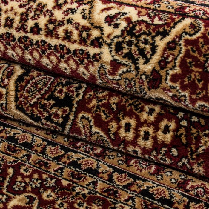 Marrakesh Berber vloerkleed laagpolig rechthoek 160x230cm rood