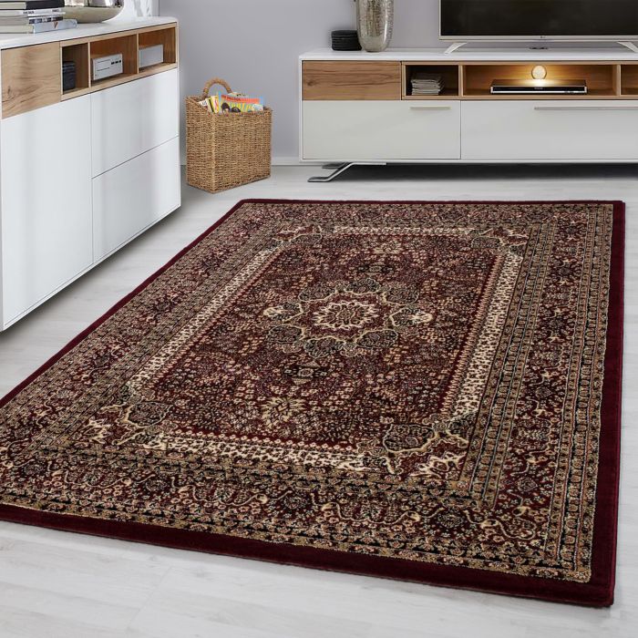 Marrakesh Berber vloerkleed laagpolig rechthoek 160x230cm rood