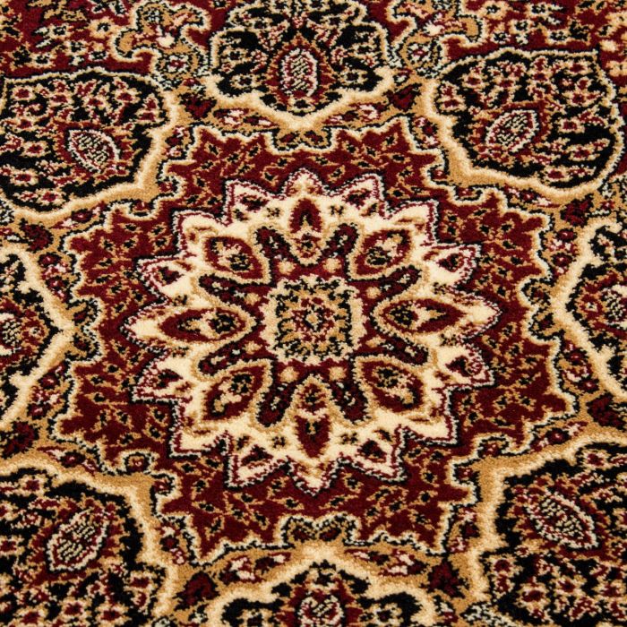Marrakesh Berber vloerkleed laagpolig rechthoek 160x230cm rood