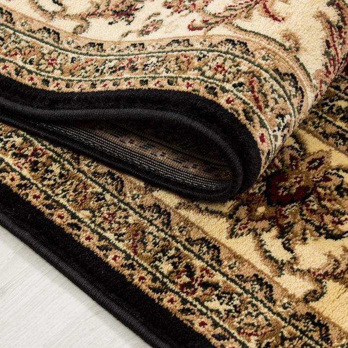 Marrakesh Layla vloerkleed laagpolig rechthoek 160x230cm zwart