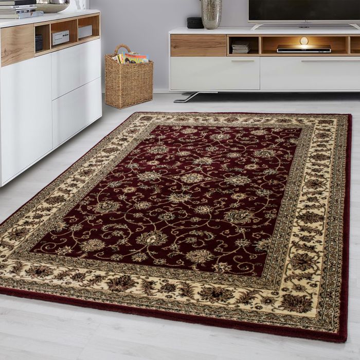 Marrakesh Layla vloerkleed laagpolig rechthoek 120x170cm rood